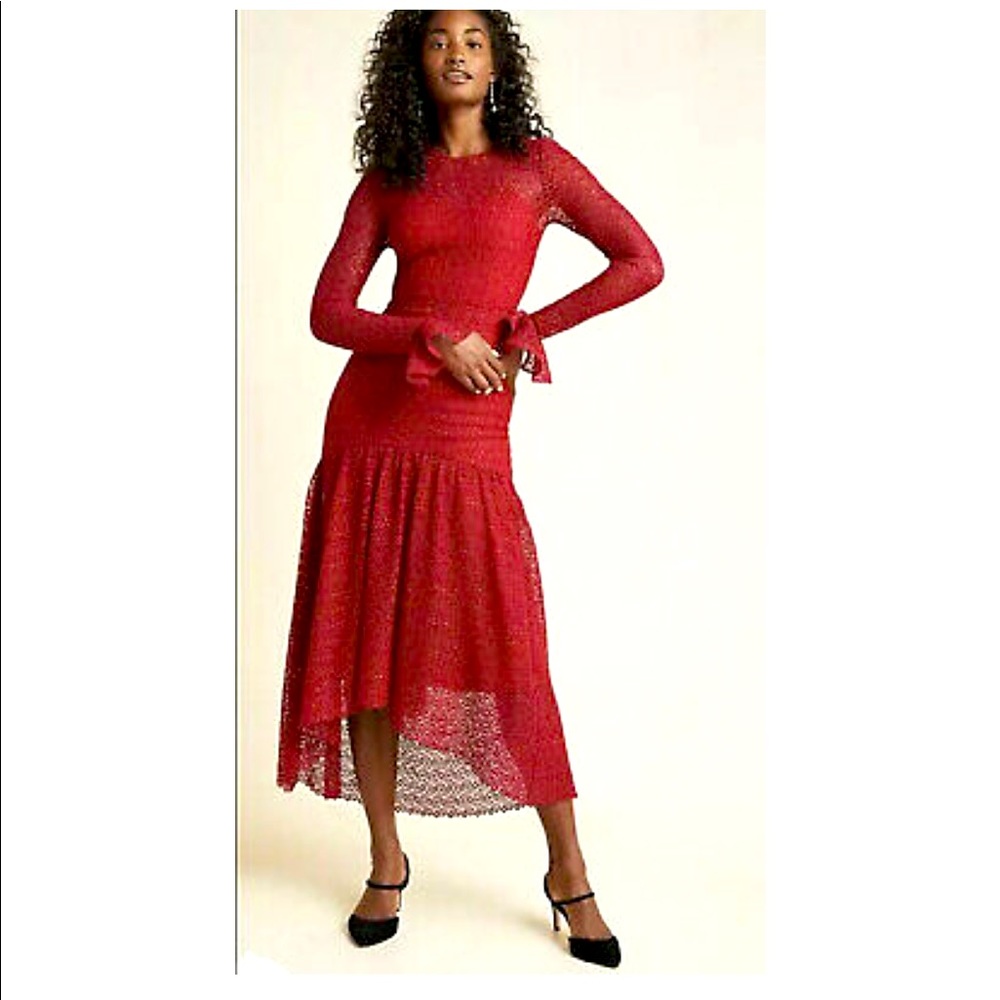 Anthropologie ML Monique Lhuillier Karina Lace